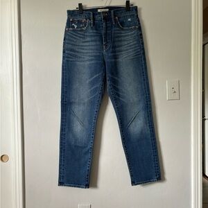 Madewell Classic straight jeans
